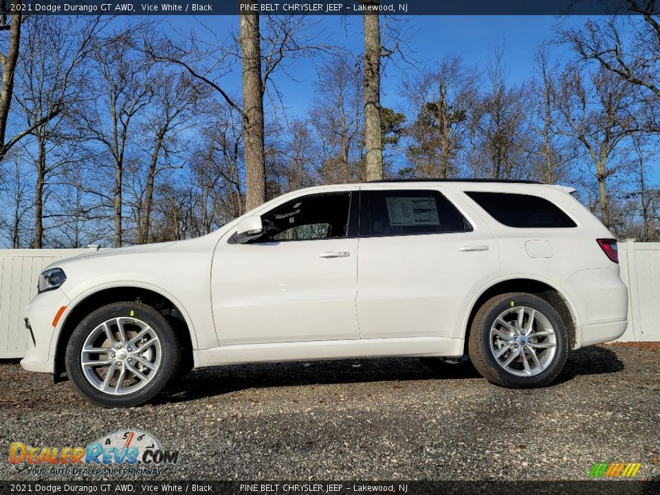 2021 Dodge Durango GT AWD Vice White / Black Photo #4