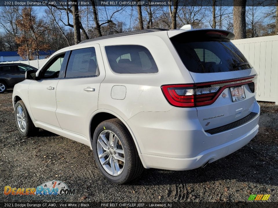 2021 Dodge Durango GT AWD Vice White / Black Photo #6