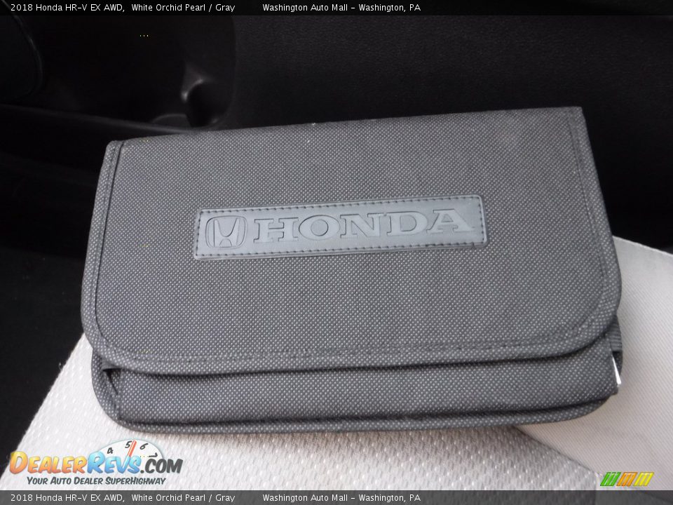2018 Honda HR-V EX AWD White Orchid Pearl / Gray Photo #25