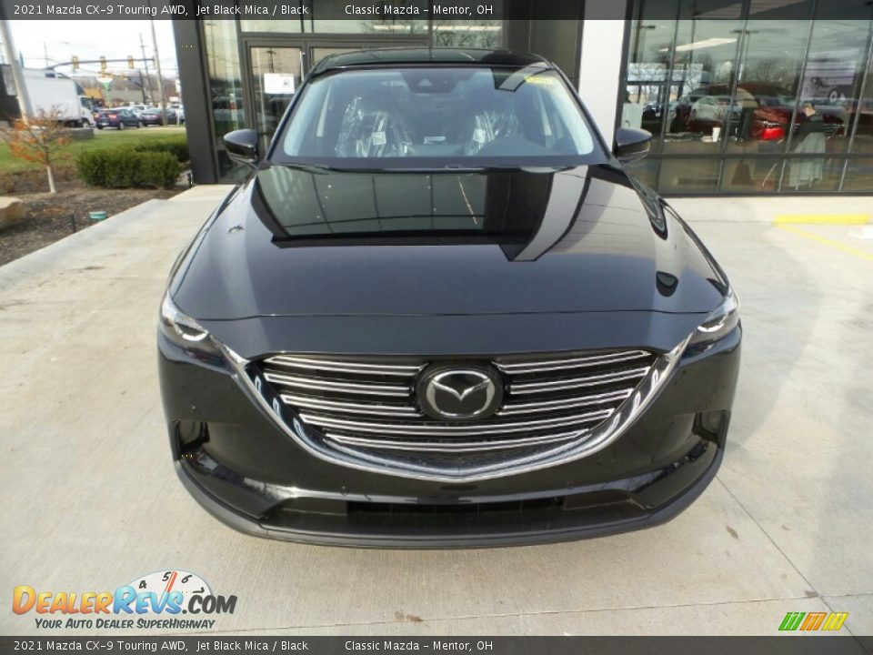 2021 Mazda CX-9 Touring AWD Jet Black Mica / Black Photo #2