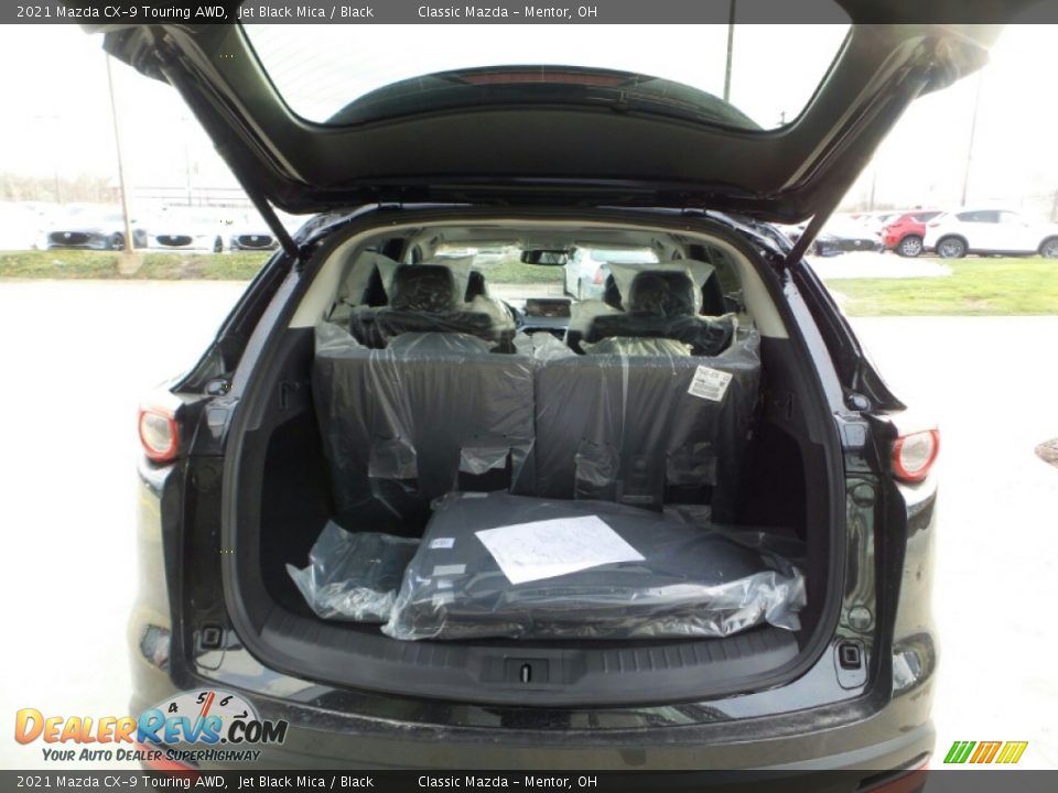 2021 Mazda CX-9 Touring AWD Jet Black Mica / Black Photo #4