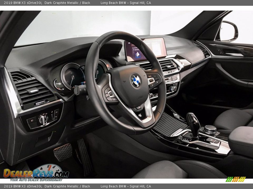 2019 BMW X3 sDrive30i Dark Graphite Metallic / Black Photo #20