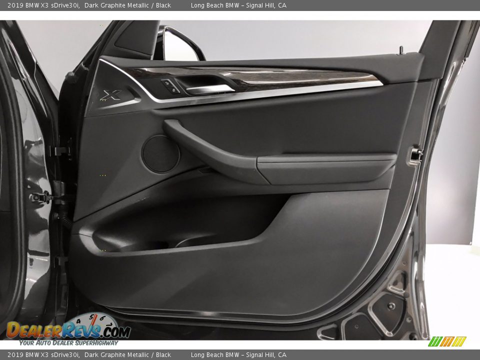 2019 BMW X3 sDrive30i Dark Graphite Metallic / Black Photo #31
