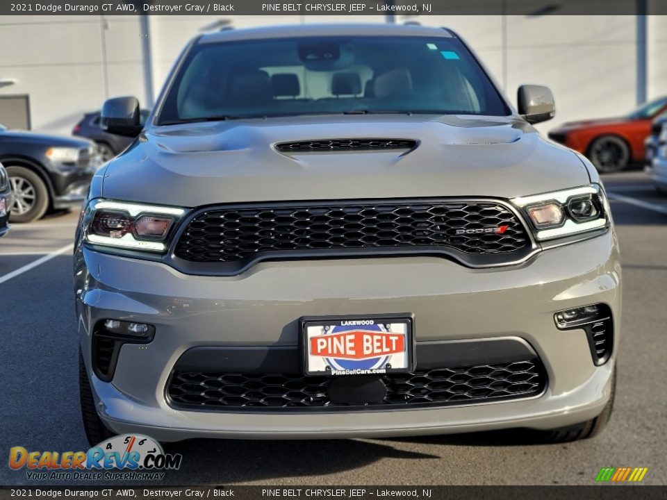 2021 Dodge Durango GT AWD Destroyer Gray / Black Photo #3