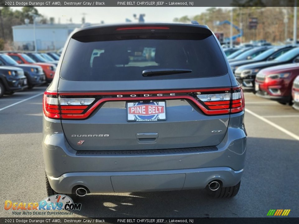 2021 Dodge Durango GT AWD Destroyer Gray / Black Photo #7