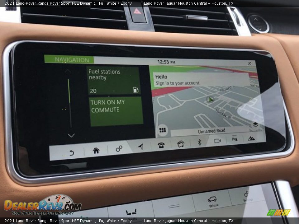 Navigation of 2021 Land Rover Range Rover Sport HSE Dynamic Photo #23