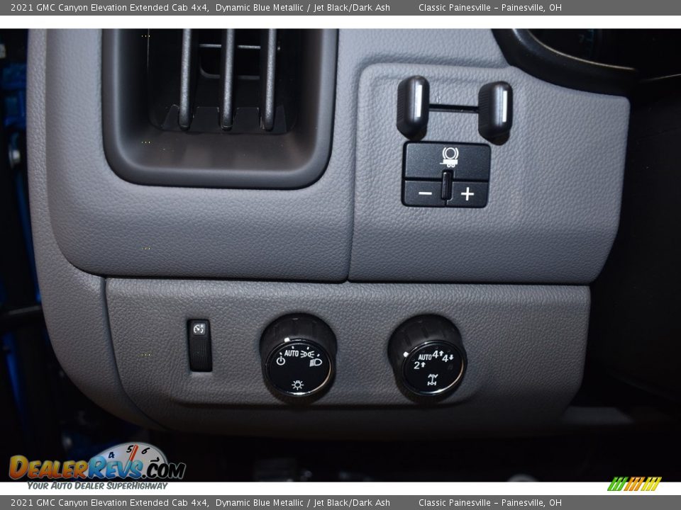 Controls of 2021 GMC Canyon Elevation Extended Cab 4x4 Photo #9