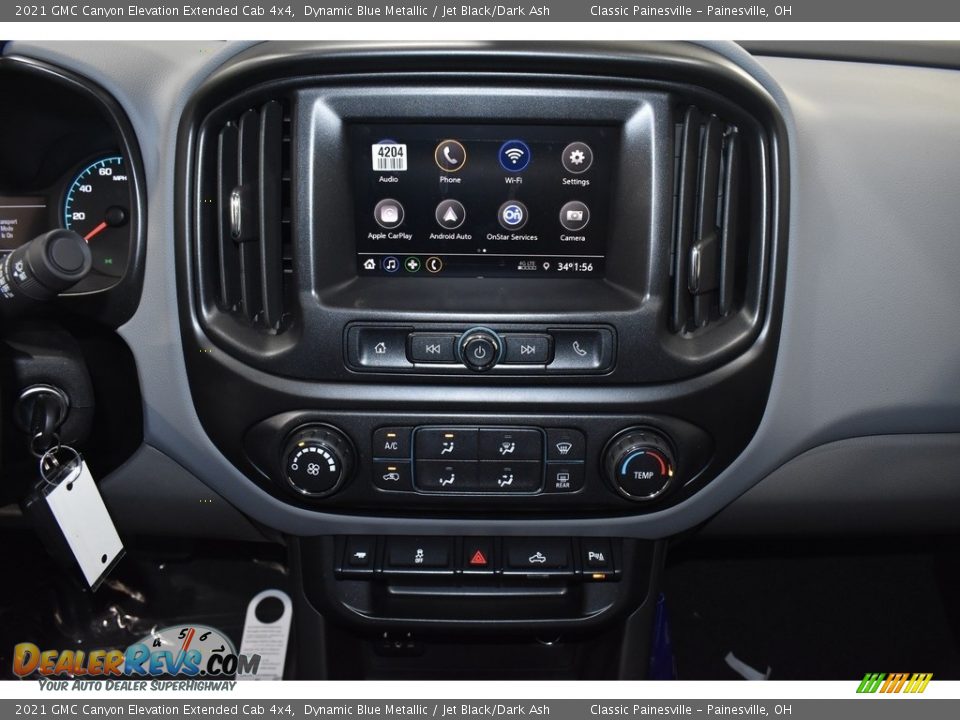 Controls of 2021 GMC Canyon Elevation Extended Cab 4x4 Photo #11