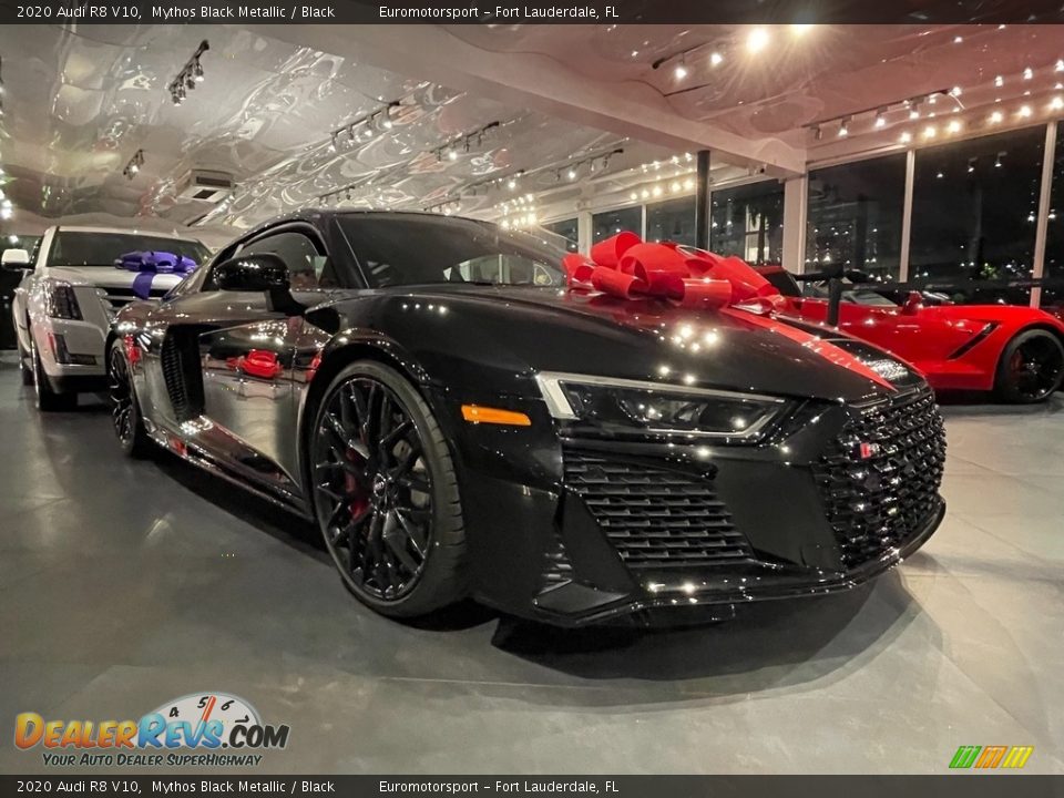 Mythos Black Metallic 2020 Audi R8 V10 Photo #1