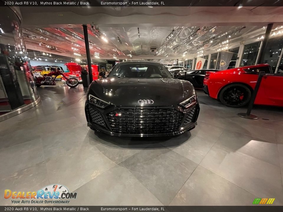 2020 Audi R8 V10 Mythos Black Metallic / Black Photo #2