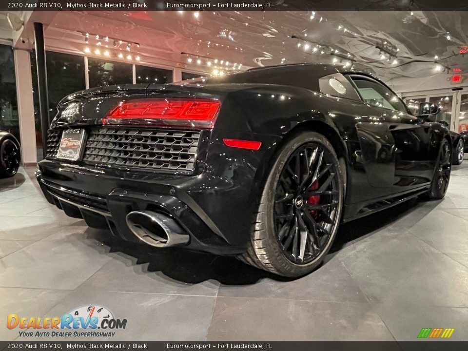 2020 Audi R8 V10 Mythos Black Metallic / Black Photo #5