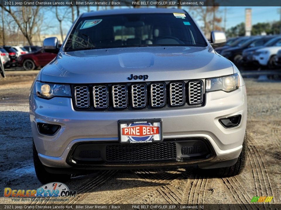 2021 Jeep Grand Cherokee Laredo 4x4 Billet Silver Metallic / Black Photo #3