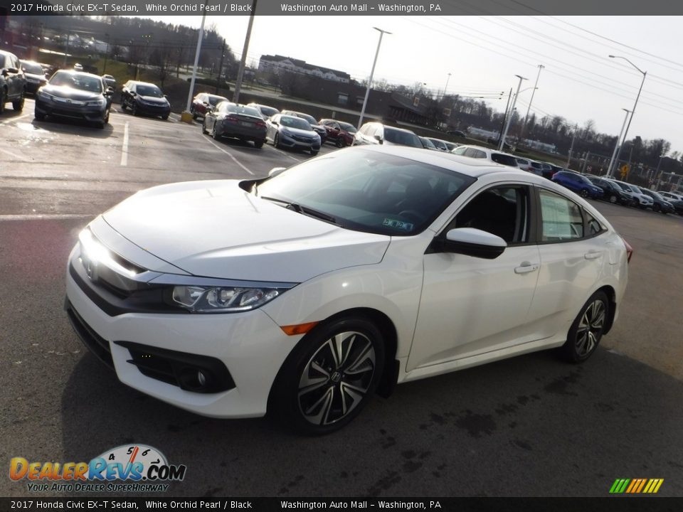 2017 Honda Civic EX-T Sedan White Orchid Pearl / Black Photo #6