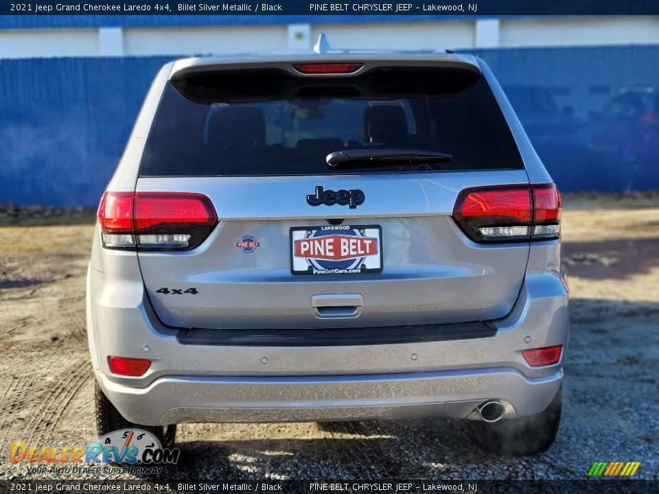 2021 Jeep Grand Cherokee Laredo 4x4 Billet Silver Metallic / Black Photo #7