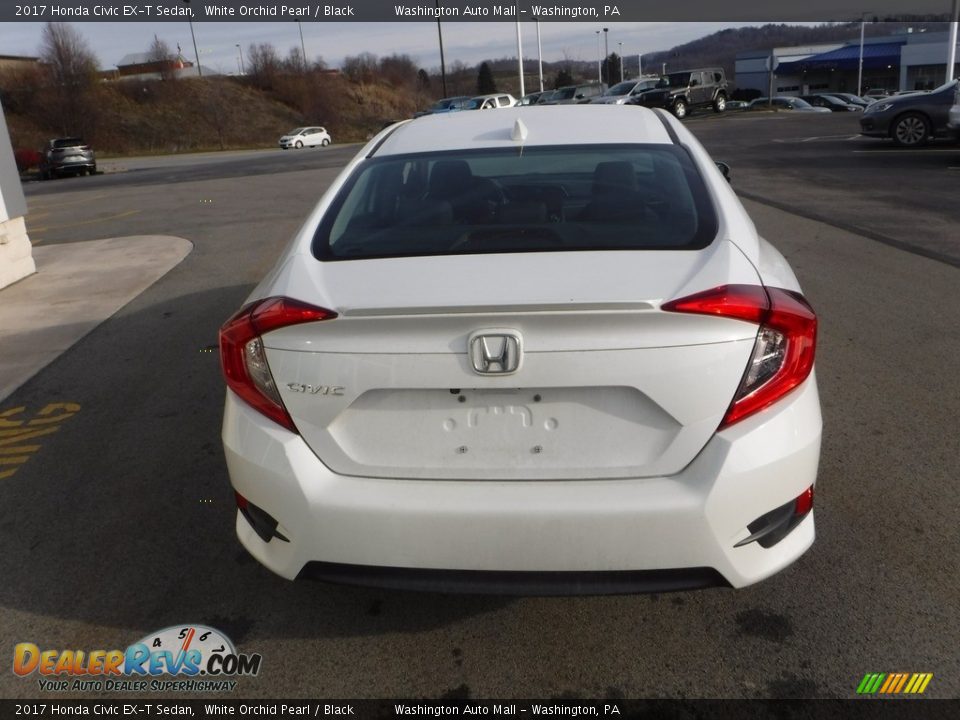 2017 Honda Civic EX-T Sedan White Orchid Pearl / Black Photo #9