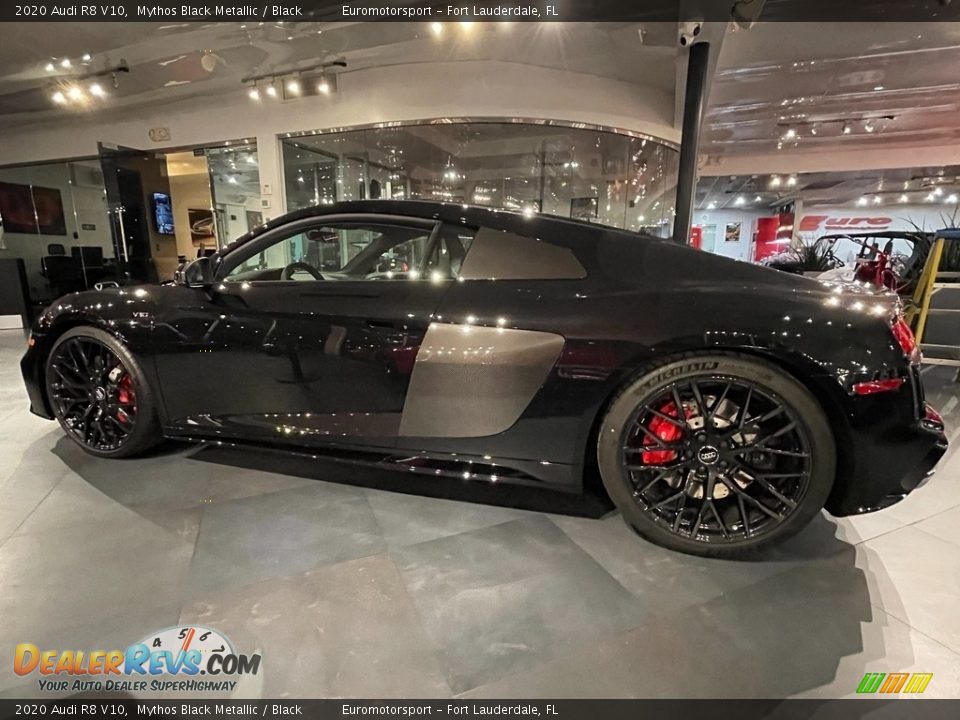 2020 Audi R8 V10 Mythos Black Metallic / Black Photo #11