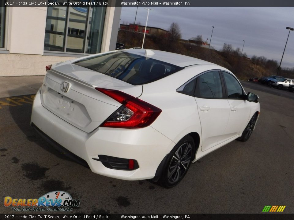 2017 Honda Civic EX-T Sedan White Orchid Pearl / Black Photo #10