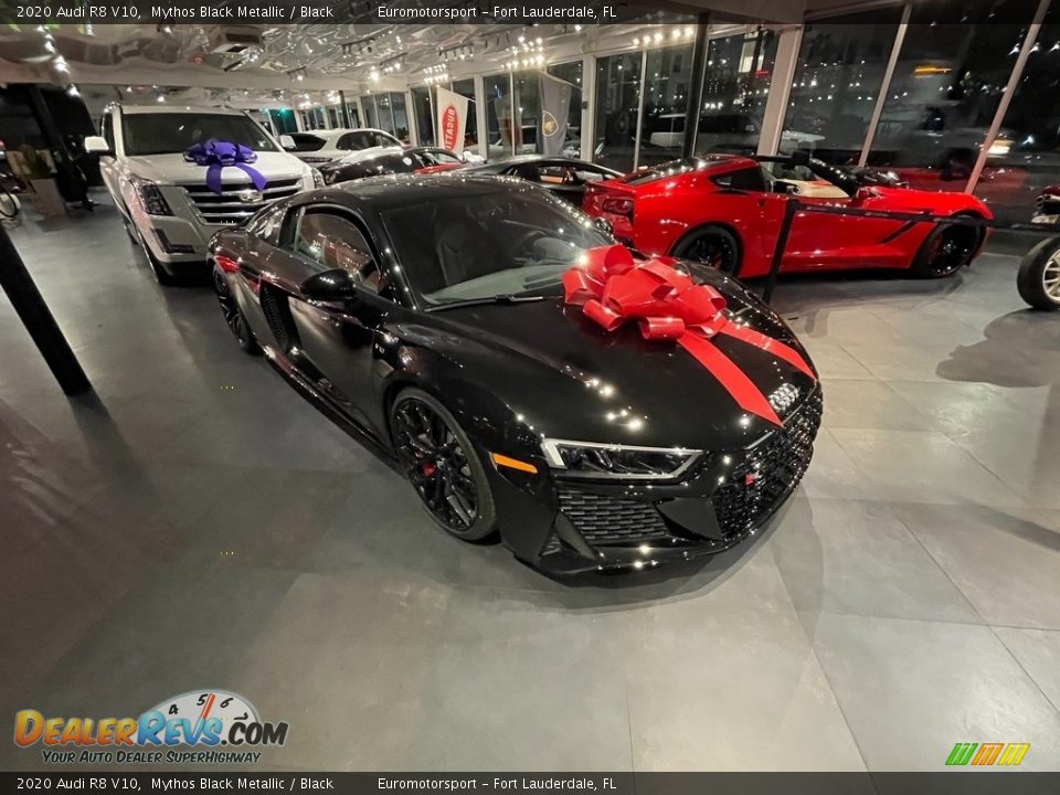 2020 Audi R8 V10 Mythos Black Metallic / Black Photo #12