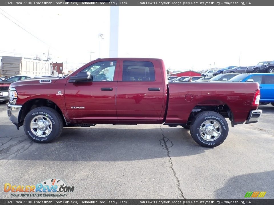 2020 Ram 2500 Tradesman Crew Cab 4x4 Delmonico Red Pearl / Black Photo #3