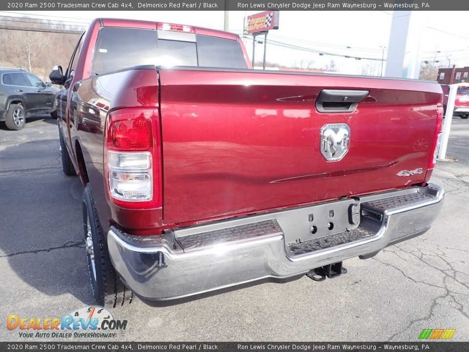 2020 Ram 2500 Tradesman Crew Cab 4x4 Delmonico Red Pearl / Black Photo #4