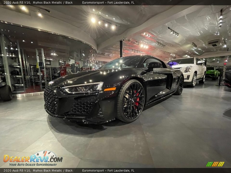 2020 Audi R8 V10 Mythos Black Metallic / Black Photo #14