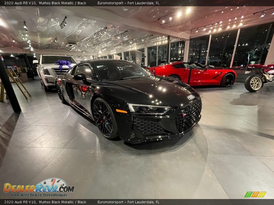 2020 Audi R8 V10 Mythos Black Metallic / Black Photo #15