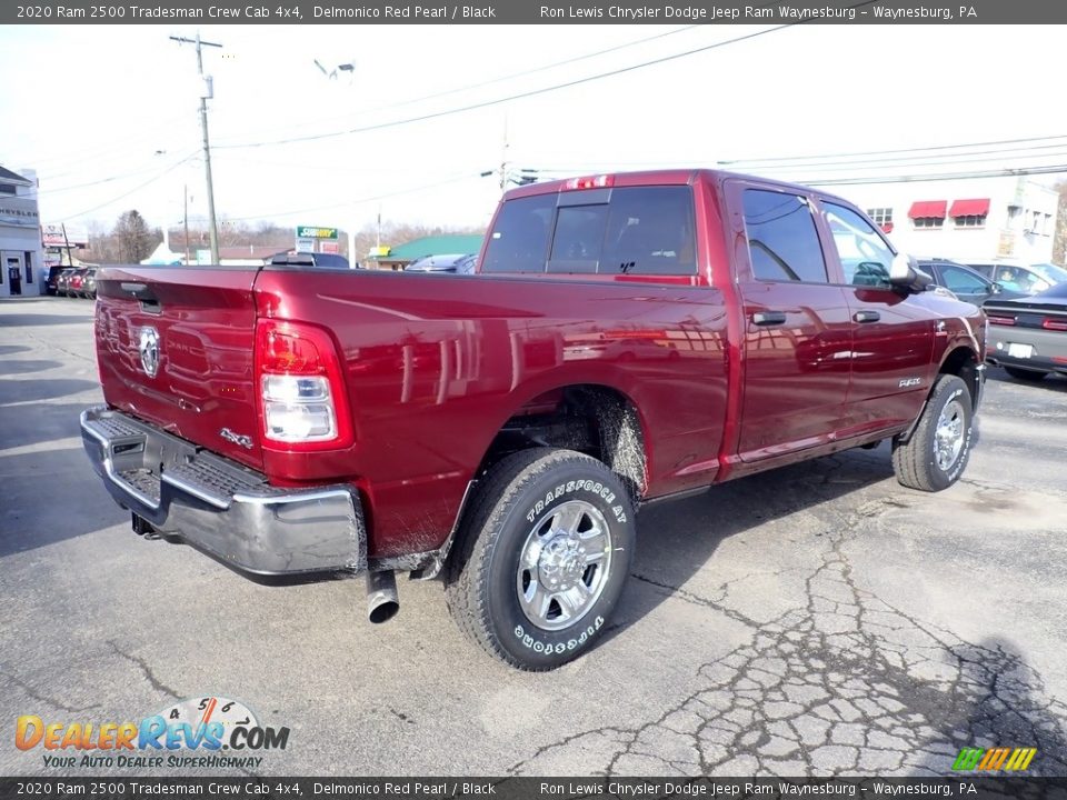 2020 Ram 2500 Tradesman Crew Cab 4x4 Delmonico Red Pearl / Black Photo #6