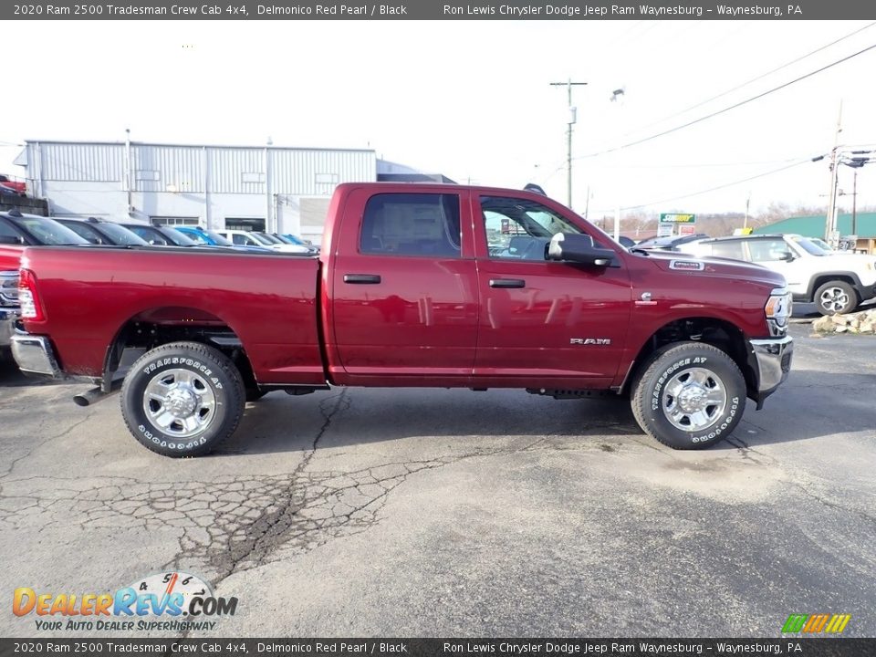 2020 Ram 2500 Tradesman Crew Cab 4x4 Delmonico Red Pearl / Black Photo #7