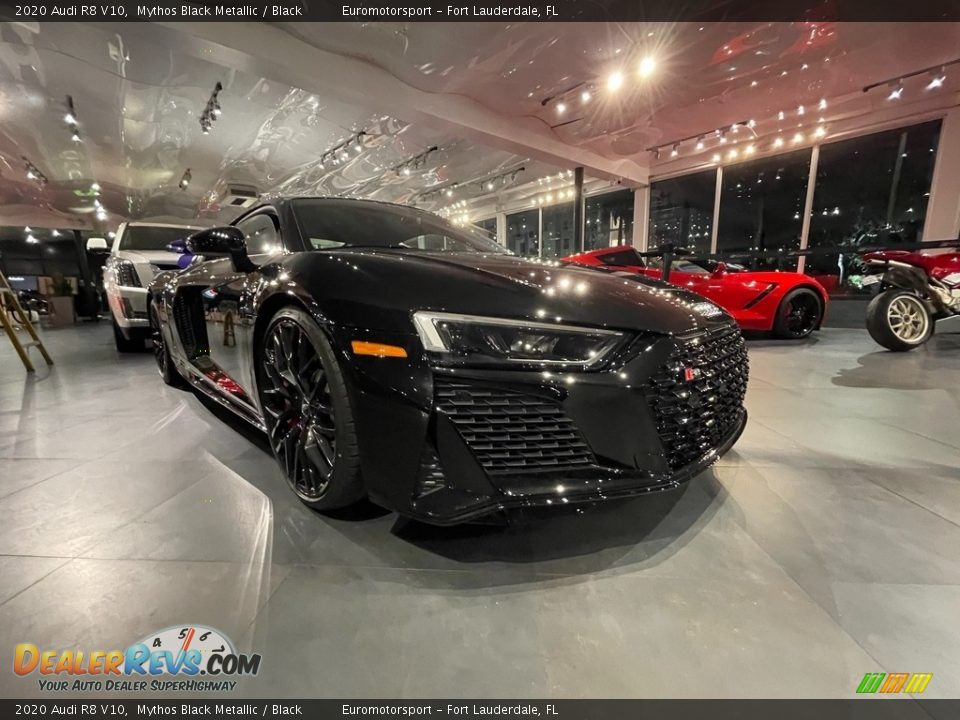 2020 Audi R8 V10 Mythos Black Metallic / Black Photo #17