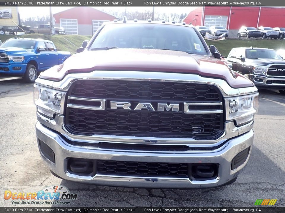 2020 Ram 2500 Tradesman Crew Cab 4x4 Delmonico Red Pearl / Black Photo #9