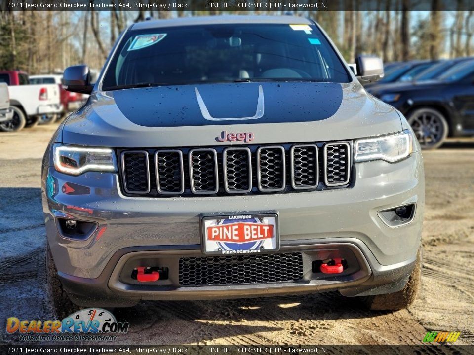 2021 Jeep Grand Cherokee Trailhawk 4x4 Sting-Gray / Black Photo #3