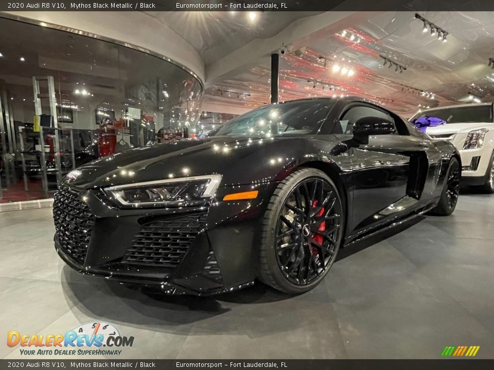 Mythos Black Metallic 2020 Audi R8 V10 Photo #20