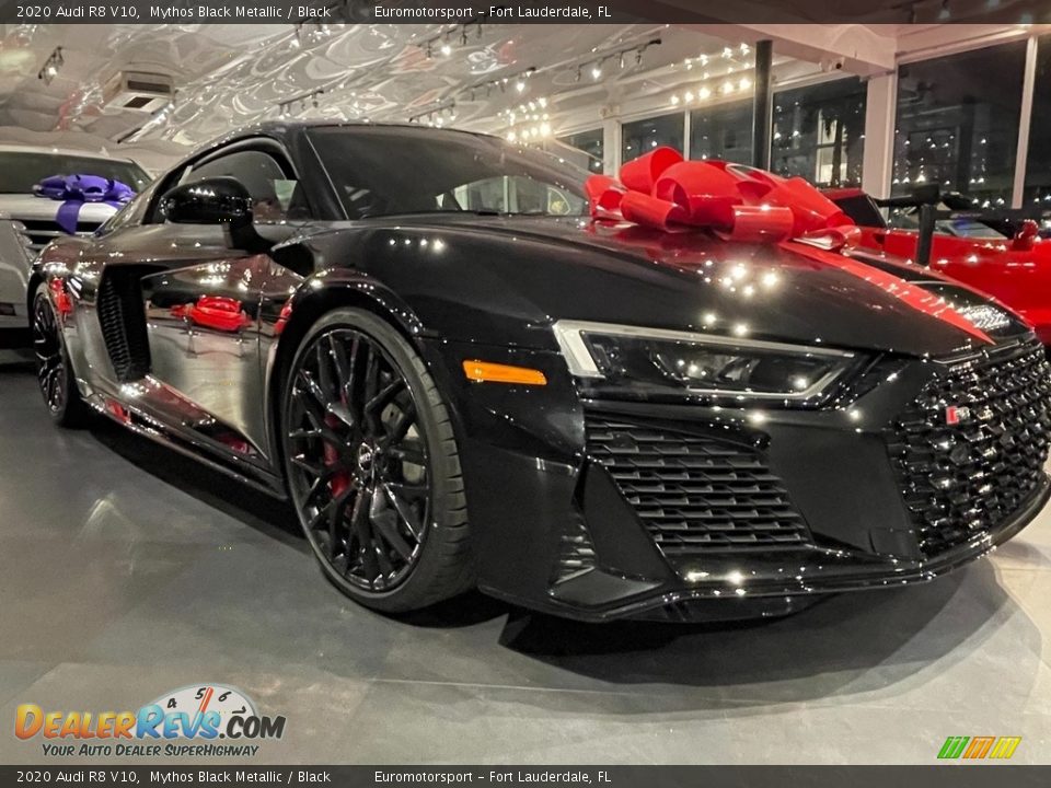 2020 Audi R8 V10 Mythos Black Metallic / Black Photo #24