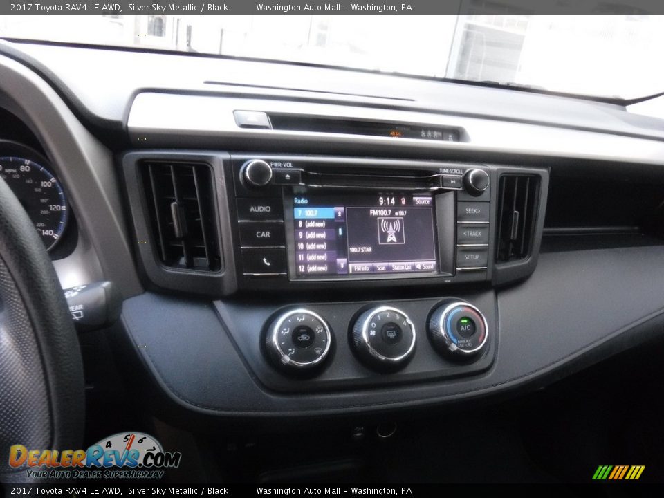 2017 Toyota RAV4 LE AWD Silver Sky Metallic / Black Photo #3