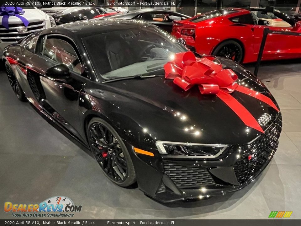 Mythos Black Metallic 2020 Audi R8 V10 Photo #25