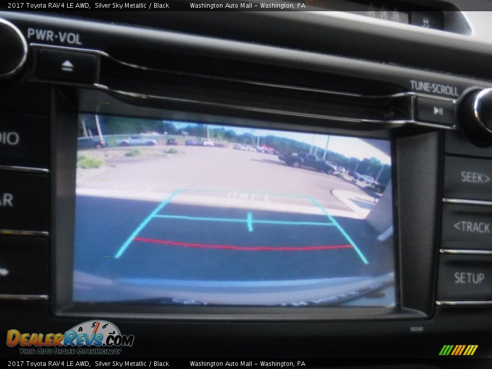 2017 Toyota RAV4 LE AWD Silver Sky Metallic / Black Photo #4