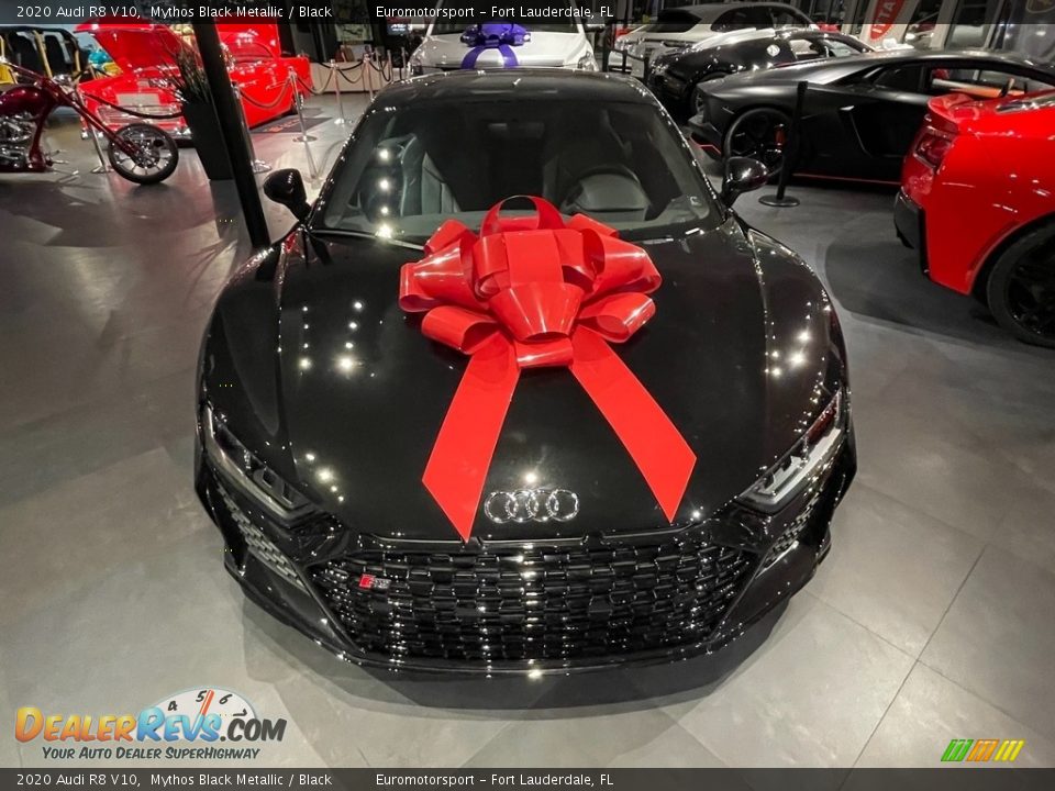 Mythos Black Metallic 2020 Audi R8 V10 Photo #26