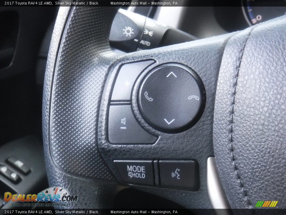 2017 Toyota RAV4 LE AWD Silver Sky Metallic / Black Photo #5