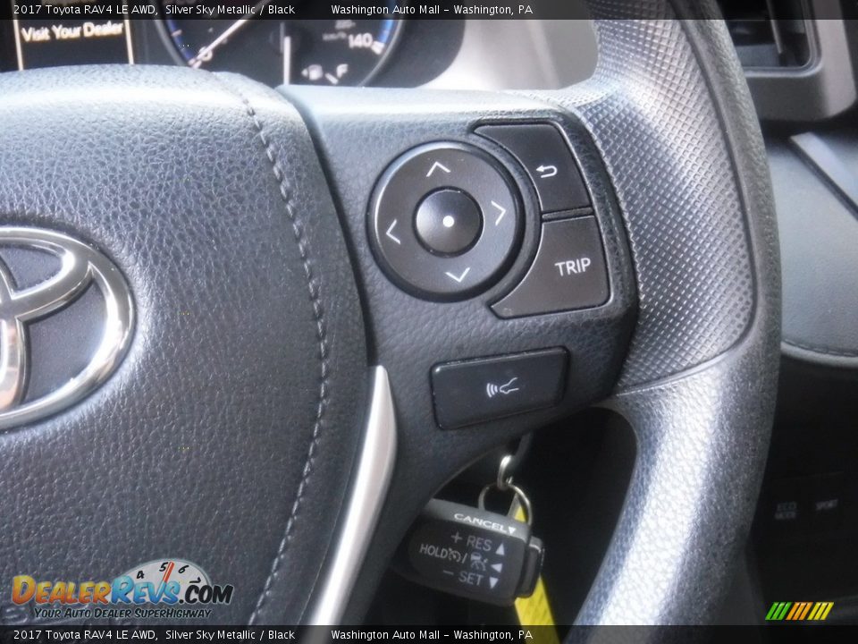 2017 Toyota RAV4 LE AWD Silver Sky Metallic / Black Photo #6