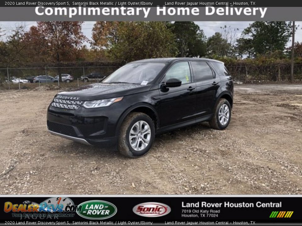 2020 Land Rover Discovery Sport S Santorini Black Metallic / Light Oyster/Ebony Photo #1