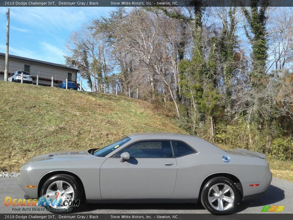 2019 Dodge Challenger SXT Destroyer Gray / Black Photo #1