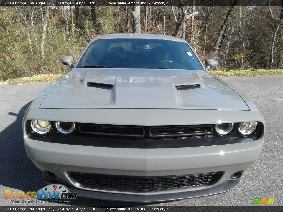 2019 Dodge Challenger SXT Destroyer Gray / Black Photo #4