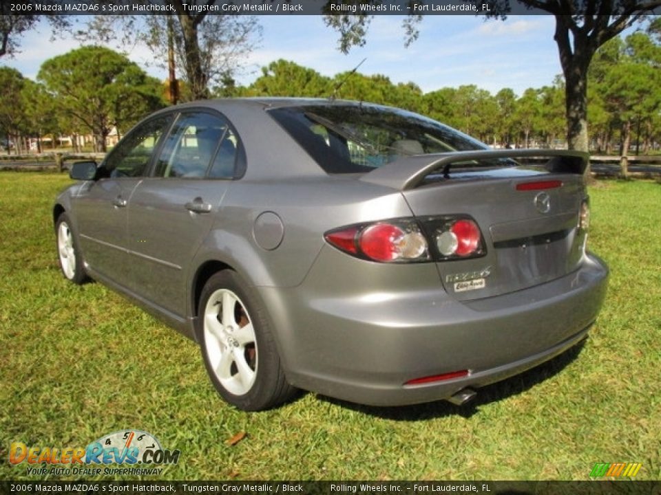 Tungsten Gray Metallic 2006 Mazda MAZDA6 s Sport Hatchback Photo #5