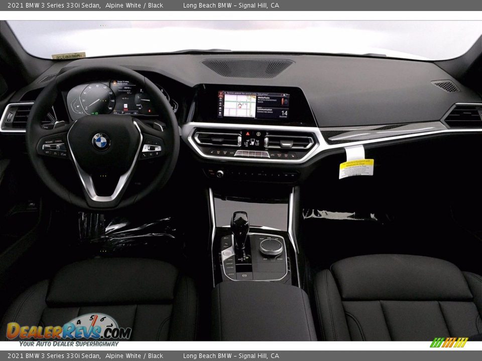 2021 BMW 3 Series 330i Sedan Alpine White / Black Photo #5