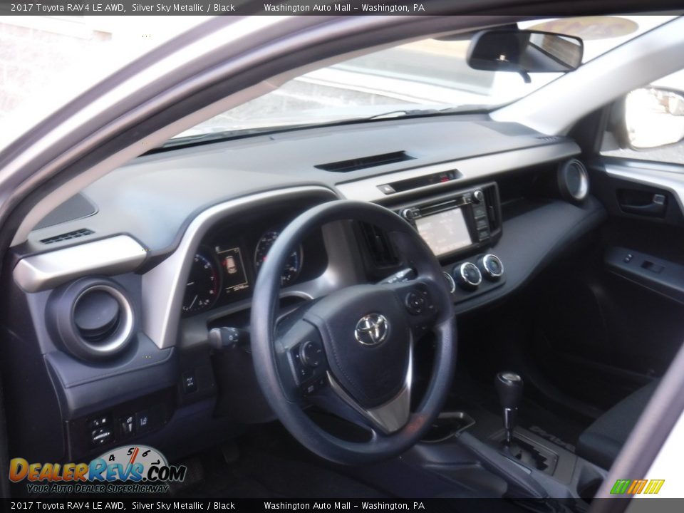 2017 Toyota RAV4 LE AWD Silver Sky Metallic / Black Photo #15