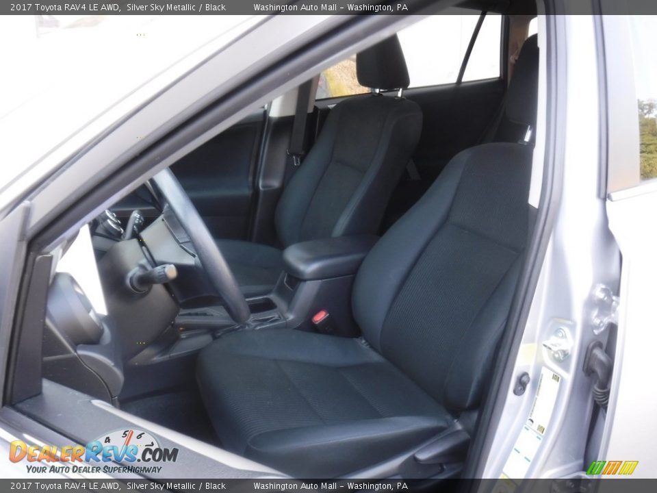2017 Toyota RAV4 LE AWD Silver Sky Metallic / Black Photo #17