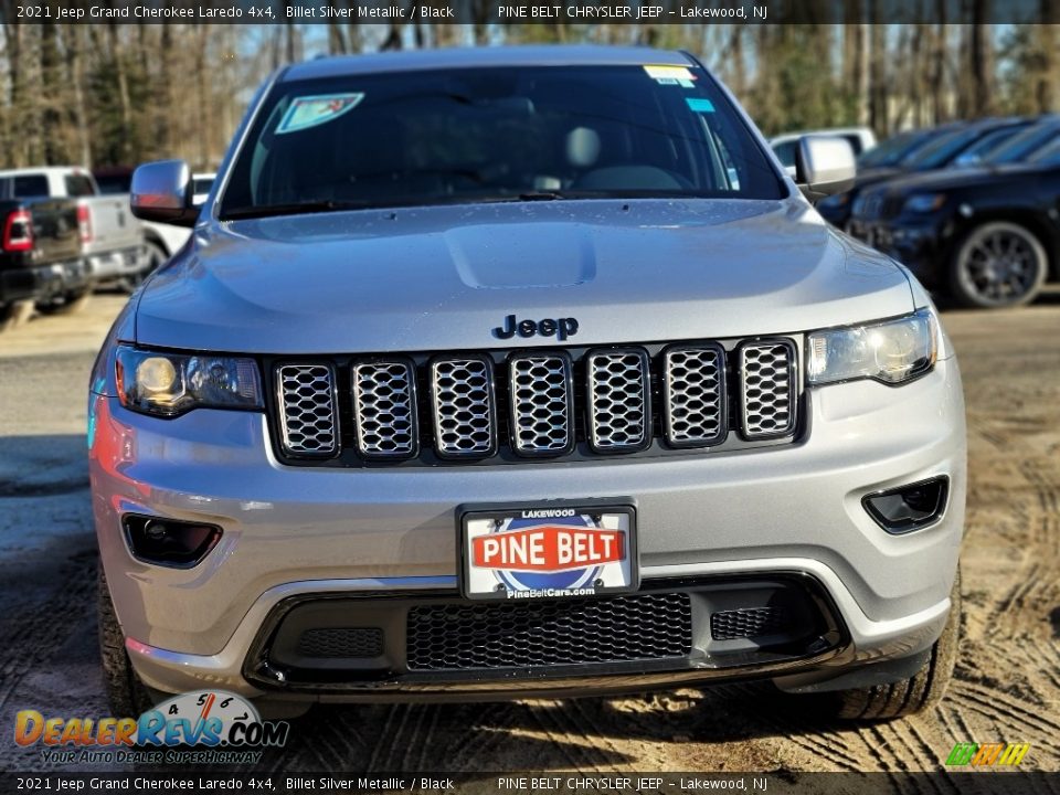 2021 Jeep Grand Cherokee Laredo 4x4 Billet Silver Metallic / Black Photo #3