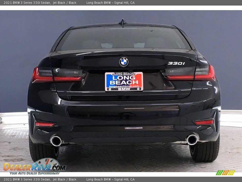 2021 BMW 3 Series 330i Sedan Jet Black / Black Photo #4