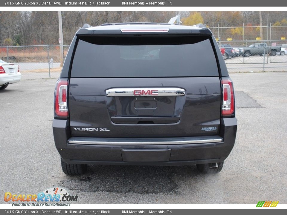 2016 GMC Yukon XL Denali 4WD Iridium Metallic / Jet Black Photo #4