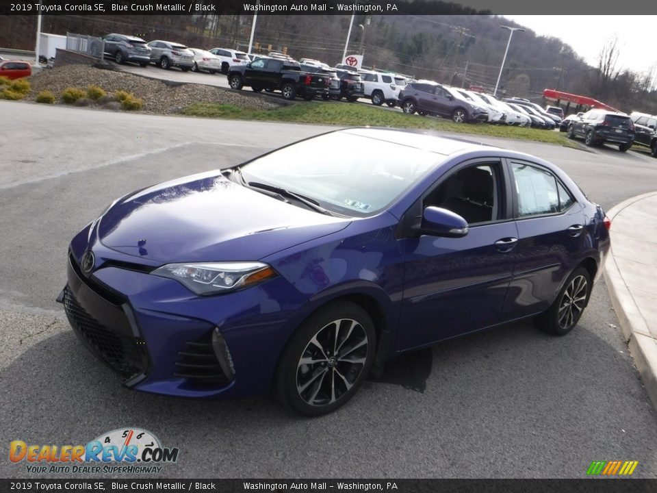 2019 Toyota Corolla SE Blue Crush Metallic / Black Photo #9